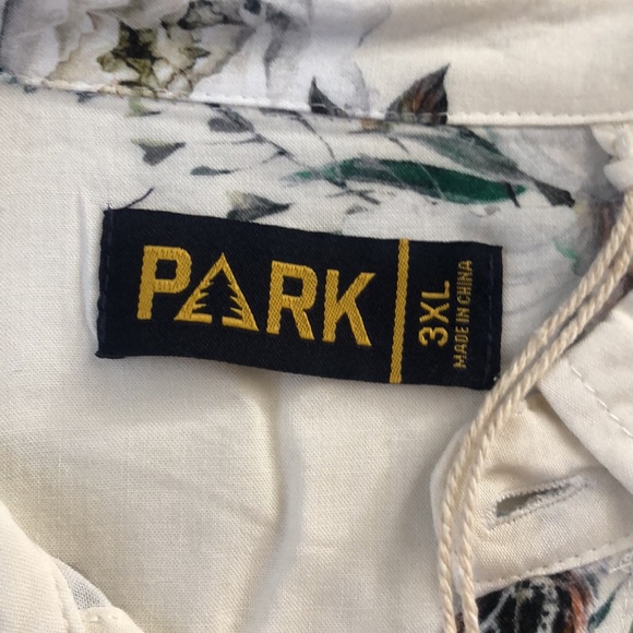 Mens short sleeve shirt with summer design 3XL - Picture 2 of 5